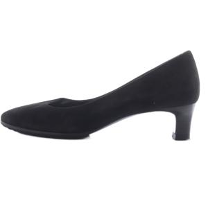 Salvatore Ferragamo スエード パンプス 8 黒 ブラック /SR8