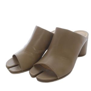 メゾンマルジェラ LAppartement取扱 SOFT TOUCH LEATHER タビ サンダル