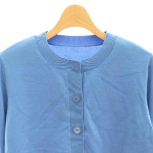 FOXEY NEW YORK 25SS Cardigan Logan ブルー