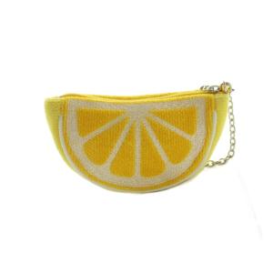 FEILER ラブラリーバイフェイラー LOVERARY BY FEILER サンキューシトラス レモン型ポーチ イエロー