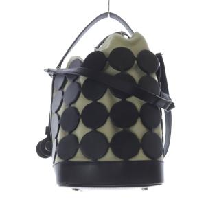 PIERRE HARDY VV07 BULLES 2wayバケットバッグ ブラック