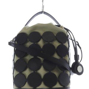 PIERRE HARDY VV07 BULLES 2wayバケットバッグ ブラック