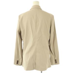 PLST リネンブレンド ジャケット スカート セットアップ スーツ リネン混 M ライトグレージュ /ES OS