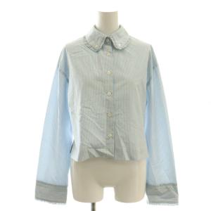 ミニフリルショートシャツ ストライプ 36 マルチカラー /SS OS