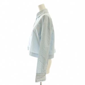 yori ミニフリルショートシャツ ストライプ 36 マルチカラー /SS OS