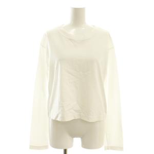 23SS ドライスビンコットン ロングスリーブTシャツ カットソー S 白 ホワイト /SS OS