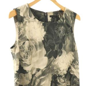 TO BE CHIC ノースリーブフラワープリントワンピース 40 マルチカラー /DO OS