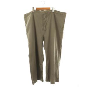 コットンワイドイージーパンツ ドロスト 0 グレー /CX OS