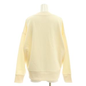 SLOBE IENA 25SS ブライト裏毛ニットカーディガン Vネック 長袖 F アイボリー /AT OS