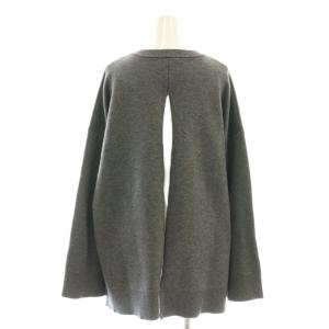 Framework 24AW WO/CO 接結ワイドプルオーバー ニット セーター 長袖 グレー /DF OS