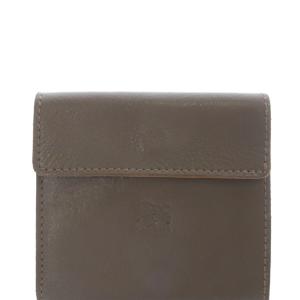 IL BISONTE レザー 二つ折り財布 ロゴ グレージュ SMW022 PV0005 PV0001 /SR34