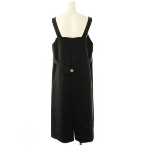 ANAYI 24SS トリプルクロスジャンパースカート ワンピース 38 黒 /CX OS SH