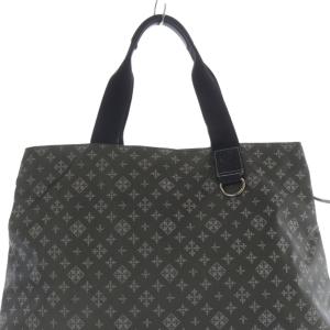 russet 総柄 ナイロン トートバッグ ハンドバッグ グレージュ /SR42