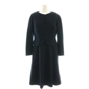 LUMINOUS ドレス ワンピース ジャケット セット 2 ネイビー