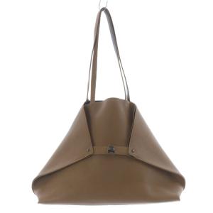 AI トートバッグ ポーチ付き ブラウン