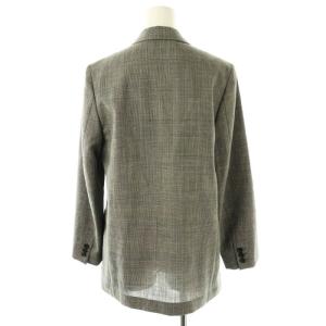 MARGARET HOWELL × フォックスブラザーズ FOXBROTHERS グレンチェックテーラードジャケット 2B 背抜き ウール
