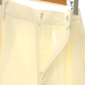 Lois CRAYON ワイドパンツ 花柄 M 白 ホワイト /SS OS