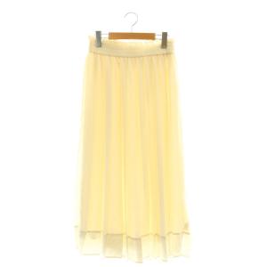 24SS MARGOT MATINA スカート ロング フレア 38 アイボリー /SS OS
