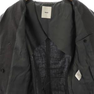 ebure ミディアムリネンツイル ジャケット 36 グレー