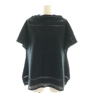 A-POC 半袖ニット セーター 2 黒 ブラック /SS OS