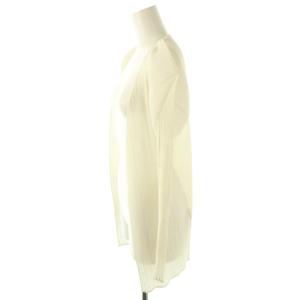 PLEATS PLEASE ISSEY MIYAKE イッセイミヤケ 前開き カーディガン プリーツ 3 ホワイト /ES OS