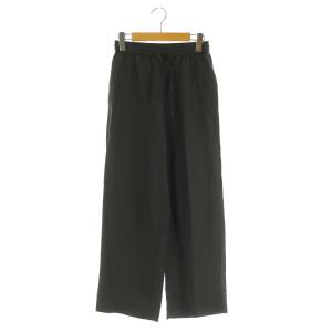 24SS ツイルパッチポケットイージーパンツ ワイド S チャコールグレー /MY OS