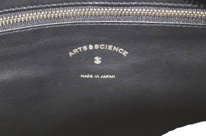ARTS&SCIENCE ハンドバッグ レザー ブラック