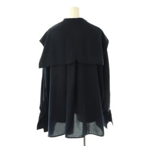 Mame Kurogouchi 23SS Sailor Collar Blouse 伊勢丹新宿店 マメ直営店限定 2 ネイビー