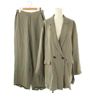 セットアップ MEDI HOUNDSTOOTH JACQUARD JACKET×MEDI HOUNDSTOOTH