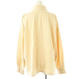 BASERANGE Stoa シルクシャツ XS ベージュ /ES OS