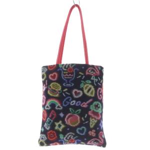 ラブラリーバイ ラブラリーネオン トートバッグ ハンドバッグ 黒 ブラック /SR43