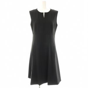 キーネックワンピース 40 ブラック 34778 /DO OS