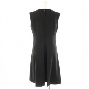 FOXEY NEW YORK キーネックワンピース 40 ブラック 34778 /DO OS