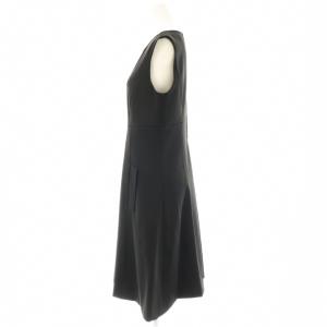 FOXEY NEW YORK キーネックワンピース 40 ブラック 34778 /DO OS