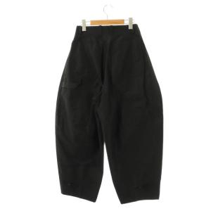 BLAMINK コットンシルクバックポケットパンツ 36 ブラック