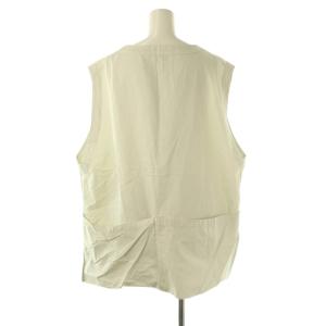 TOUJOURS Work Pullover Vest ベスト プルオーバー 2 アイボリー /ES OS