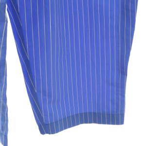 JOURNAL STANDARD LUXE ナイロンNストライプタックパンツ M ブルー イエロー /DO OS