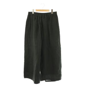 リネン ワイド イージーパンツ 2 グレー /DF OS