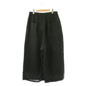 plantation リネン ワイド イージーパンツ 2 グレー /DF OS