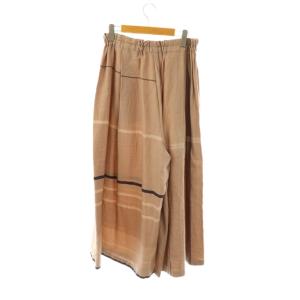 tamaki niime ワイドパンツ コットン 2 モカ /SS OS