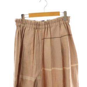 tamaki niime ワイドパンツ コットン 2 モカ /SS OS