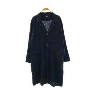 デニムコート チェスター ロング 2 紺 ネイビー /AT OS