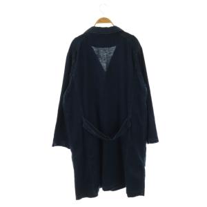 plantation デニムコート チェスター ロング 2 紺 ネイビー /AT OS