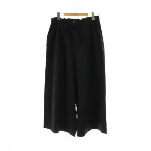 コットン ワイドパンツ 2 ブラック /ES OS