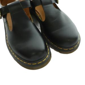 Dr.Martens POLLEY Tバーシューズ ローファー UK6 黒 ブラック /SS OS