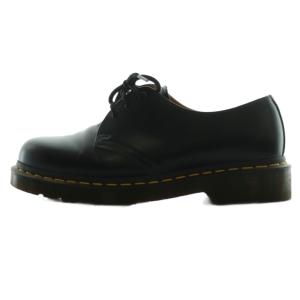 シューズ 3ホール ドレス UK8 黒 ブラック 10085 /SS OS