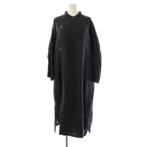 リネンキャンバス コート 2 ブラック系 /SS OS