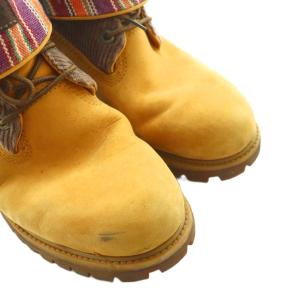 Timberland ロールトップブーツ ソックス ショート 9Ｗ キャメル 73574 /SS OS