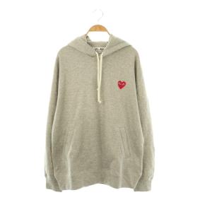 スウェット フーディーパーカー プルオーバー ロゴ L グレー /AT OS