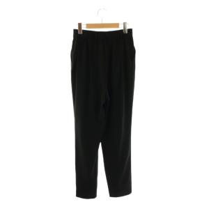 ENFOLD PEツイル ゴムジョッパーズ パンツ 38 黒 ブラック /SS OS